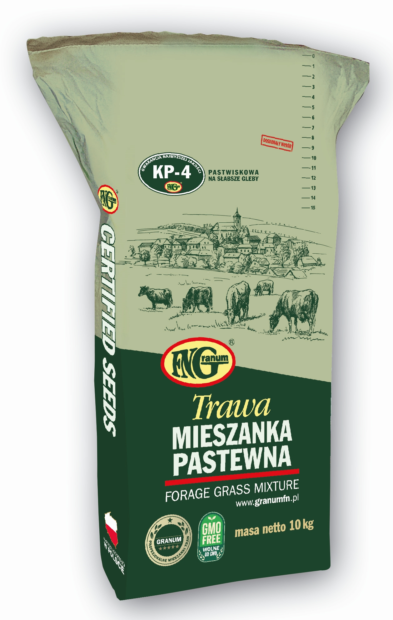 Mieszanka traw pastwiskowa KP4 Granum worek 10kg